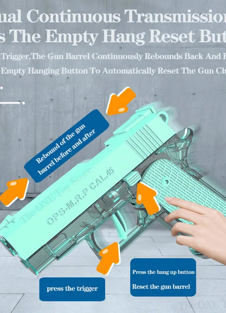 NEW M1911 Pistol Water Guns Toy Summer Pool Party Beach Shooting Games