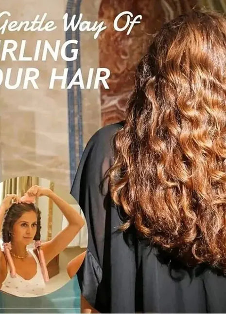 Lazy Curler Pearl Sponge Big Wave Curling Iron God Velvet Heatless