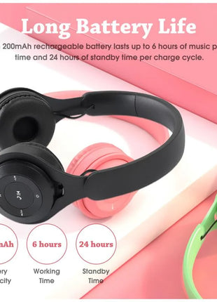 Y08 Wireless Bluetooth Headphone  Macaron Headphones Stereo Headband