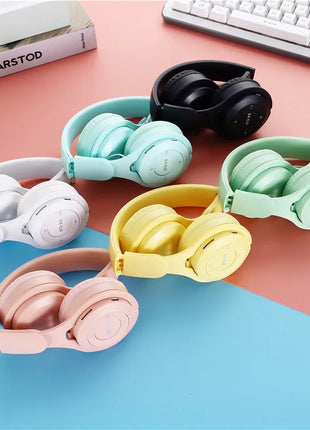 Y08 Wireless Bluetooth Headphone  Macaron Headphones Stereo Headband