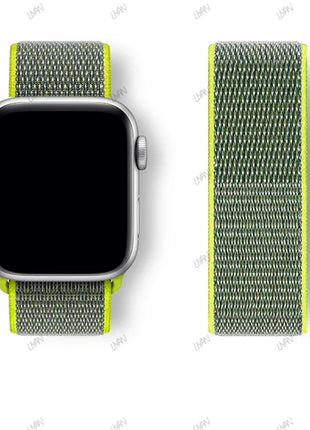 Nylon Loop For Apple Watch Band 44mm 40mm 45mm 41mm 42mm 38/45 mm