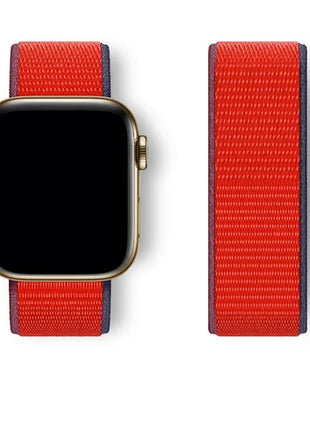 Nylon Loop For Apple Watch Band 44mm 40mm 45mm 41mm 42mm 38/45 mm