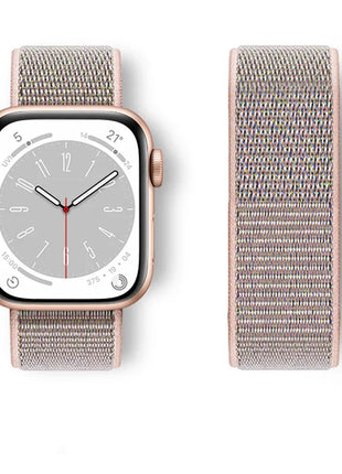 Nylon Loop For Apple Watch Band 44mm 40mm 45mm 41mm 42mm 38/45 mm