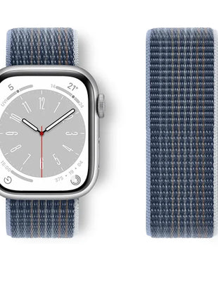 Nylon Loop For Apple Watch Band 44mm 40mm 45mm 41mm 42mm 38/45 mm