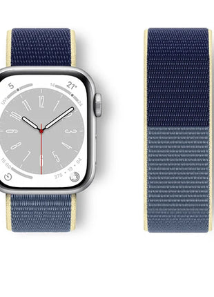Nylon Loop For Apple Watch Band 44mm 40mm 45mm 41mm 42mm 38/45 mm