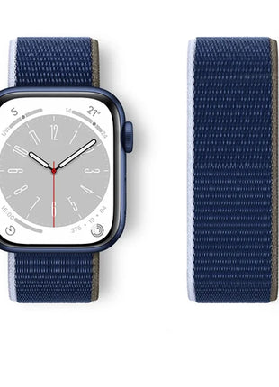 Nylon Loop For Apple Watch Band 44mm 40mm 45mm 41mm 42mm 38/45 mm