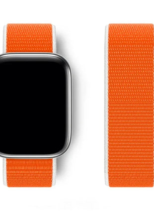 Nylon Loop For Apple Watch Band 44mm 40mm 45mm 41mm 42mm 38/45 mm