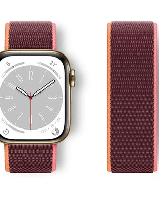 Nylon Loop For Apple Watch Band 44mm 40mm 45mm 41mm 42mm 38/45 mm