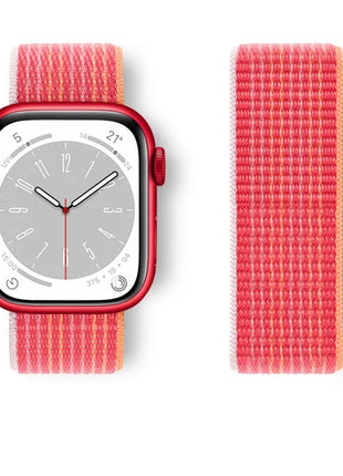 Nylon Loop For Apple Watch Band 44mm 40mm 45mm 41mm 42mm 38/45 mm