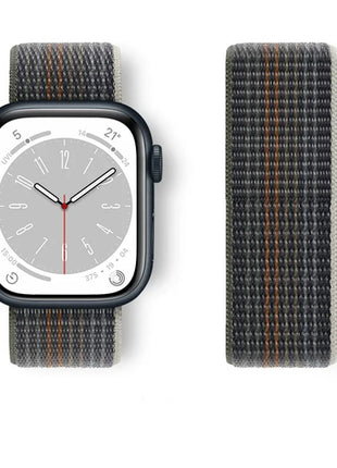 Nylon Loop For Apple Watch Band 44mm 40mm 45mm 41mm 42mm 38/45 mm