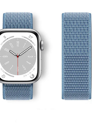 Nylon Loop For Apple Watch Band 44mm 40mm 45mm 41mm 42mm 38/45 mm