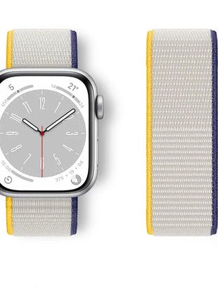 Nylon Loop For Apple Watch Band 44mm 40mm 45mm 41mm 42mm 38/45 mm