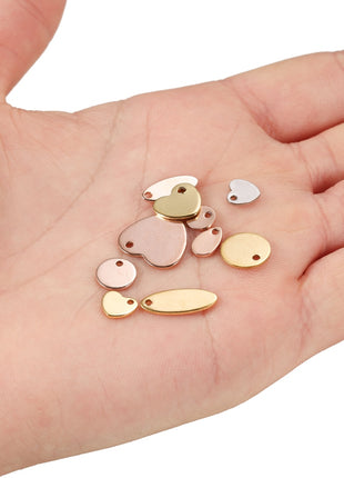 Laser Logo Tag Stainless Steel | Pendant Laser Steel Customized |