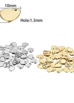 Laser Logo Tag Stainless Steel | Pendant Laser Steel Customized |