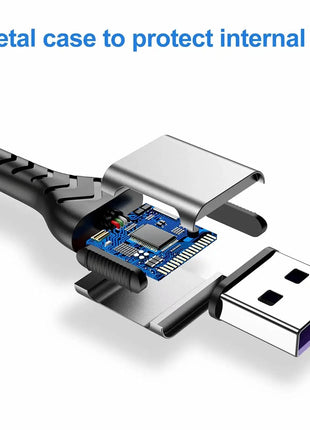 USB Cable For iPhone 11 12 13 14 Pro X XS Max 6 7 8 Plus SE iPad 3A