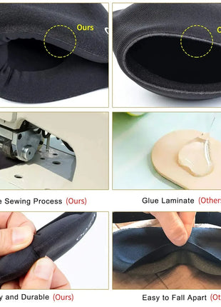 Eye Mask for Sleeping 3D Contoured Cup Blindfold Concave Molded Night