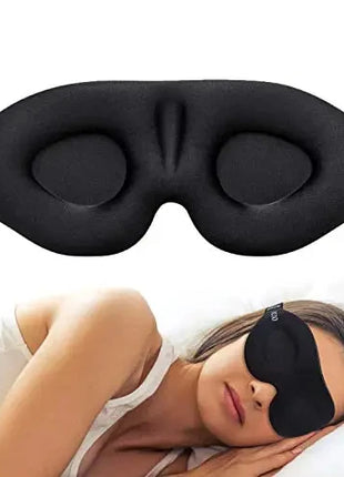 Eye Mask for Sleeping 3D Contoured Cup Blindfold Concave Molded Night