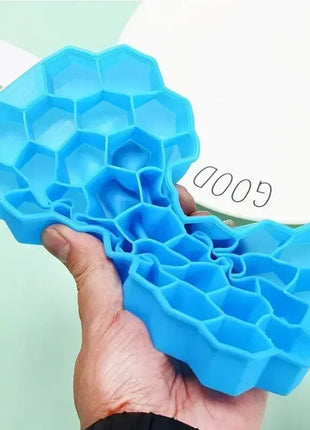 Ice Cube Mold Reusable Silicone Ice Cube Mold BPA Free Ice Cream Maker