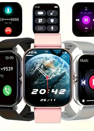 KESHUYOU 2025 Smart Watch Answer Make Call Message Preview Sport Mode