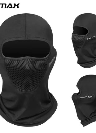 PHMAX Balaclava Bike Head Cover Summer Men Women Ski Mask Full Face