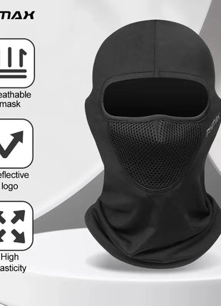 PHMAX Balaclava Bike Head Cover Summer Men Women Ski Mask Full Face