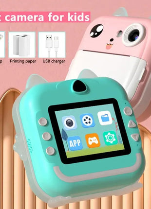Children Kids Camera Instant Print Mini Digital Video Camera for Kids