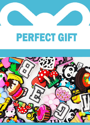 Lot of  20/30/50/100/200Pcs Random Shoe Charms for Sandals,Shoe DIY