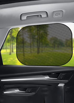 SEAMETAL 2PCS Car Window Sunshade Cover Sun Shield UV Protection Auto