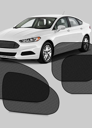 SEAMETAL 2PCS Car Window Sunshade Cover Sun Shield UV Protection Auto