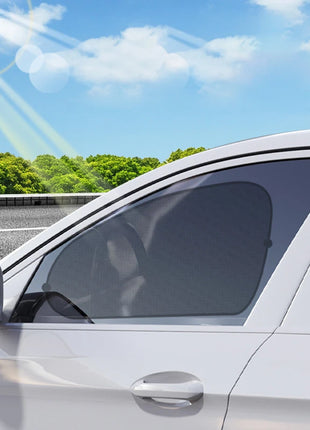 SEAMETAL 2PCS Car Window Sunshade Cover Sun Shield UV Protection Auto