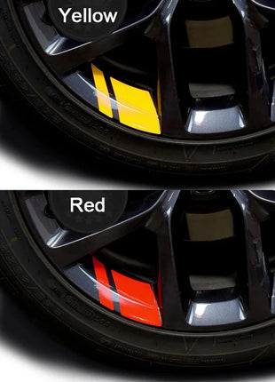 Car Wheel Reflective Stickers Auto Safety Warning Sticker Reflector
