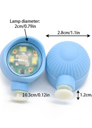 2pcs Shoe Lights,Waterproof Shoe Charms Accessories for Crocs Shoes,3