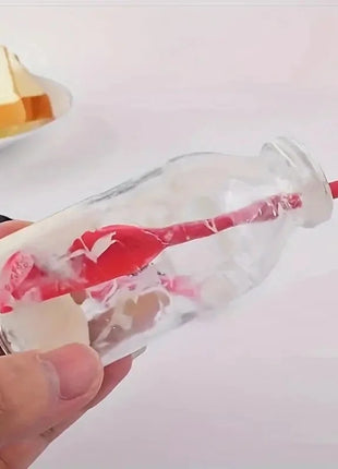 3-Piece Mini Silicone Spatula Set - Heat Resistant, Multiple Sizes for