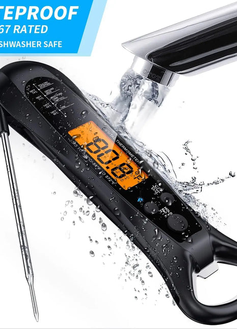 Instant Read Meat Thermometer for Cooking, Fast & Precise Digital Food