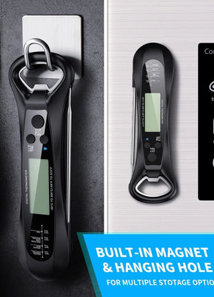 Instant Read Meat Thermometer for Cooking, Fast & Precise Digital Food
