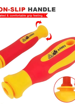 Interchangeable Blade VDE Insulated Screwdriver Set with