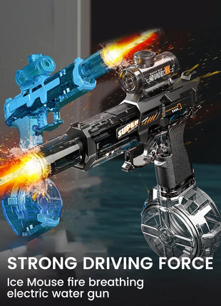 New Led Electric Water Guns with  For Adults Powerful Squirt Automatic