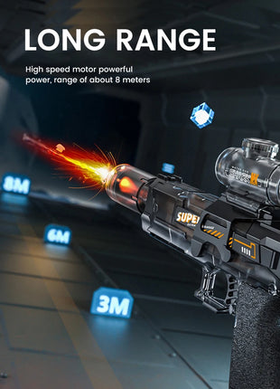 New Led Electric Water Guns with  For Adults Powerful Squirt Automatic