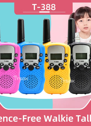 Itsok T388 Long Range walkie talkie  for Kids FRS  Free Licience Two