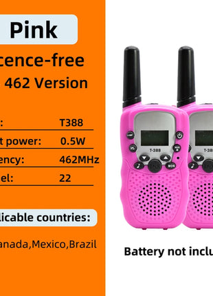 Itsok T388 Long Range walkie talkie  for Kids FRS  Free Licience Two
