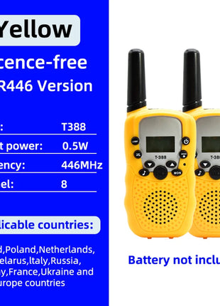 Itsok T388 Long Range walkie talkie  for Kids FRS  Free Licience Two