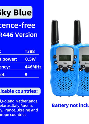 Itsok T388 Long Range walkie talkie  for Kids FRS  Free Licience Two