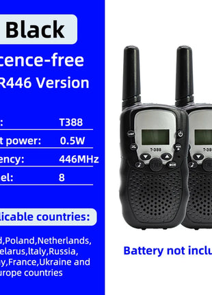 Itsok T388 Long Range walkie talkie  for Kids FRS  Free Licience Two