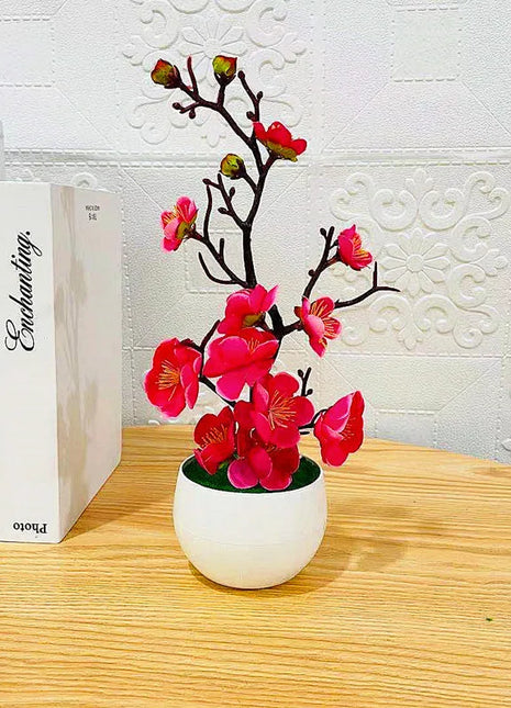 Mother's Day New Artificial Plants Bonsai Small Tree Simulation Pot