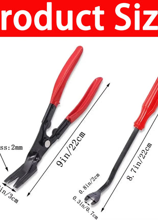 Car Decoration Clip Disassembly Pliers Fasteners Removal Rivets Puller