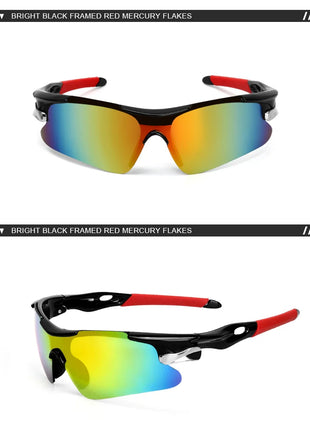RIDERACE Sports Men Sunglasses Road Bicycle Glasses Mountain Cycling
