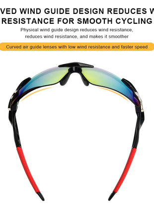 RIDERACE Sports Men Sunglasses Road Bicycle Glasses Mountain Cycling
