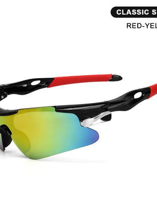 RIDERACE Sports Men Sunglasses Road Bicycle Glasses Mountain Cycling
