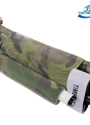 Tactical Tourniquet Holder Elastic TQ Organizer Battle Belt Mounted