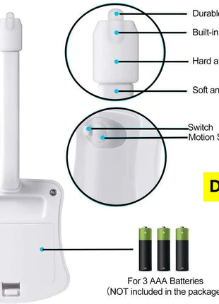 Motion Sensor Light Wireless LED Night Light RGB 8colors Lamp Toilet
